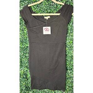 Heart & Hips Black Mini Dress